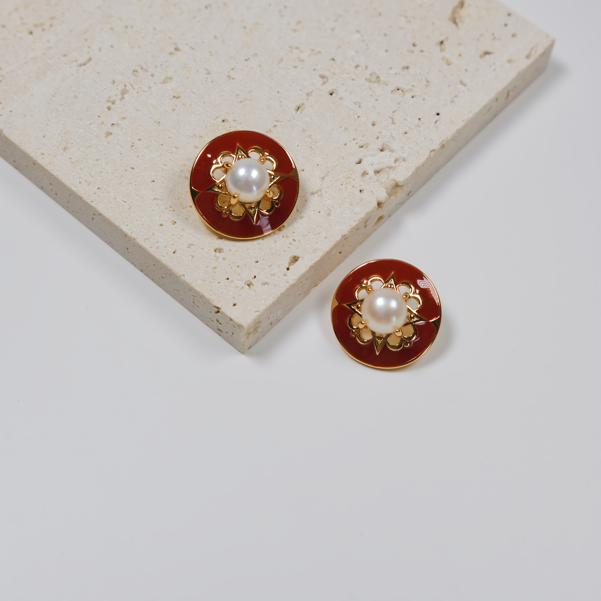 Vintage Pearl Earrings