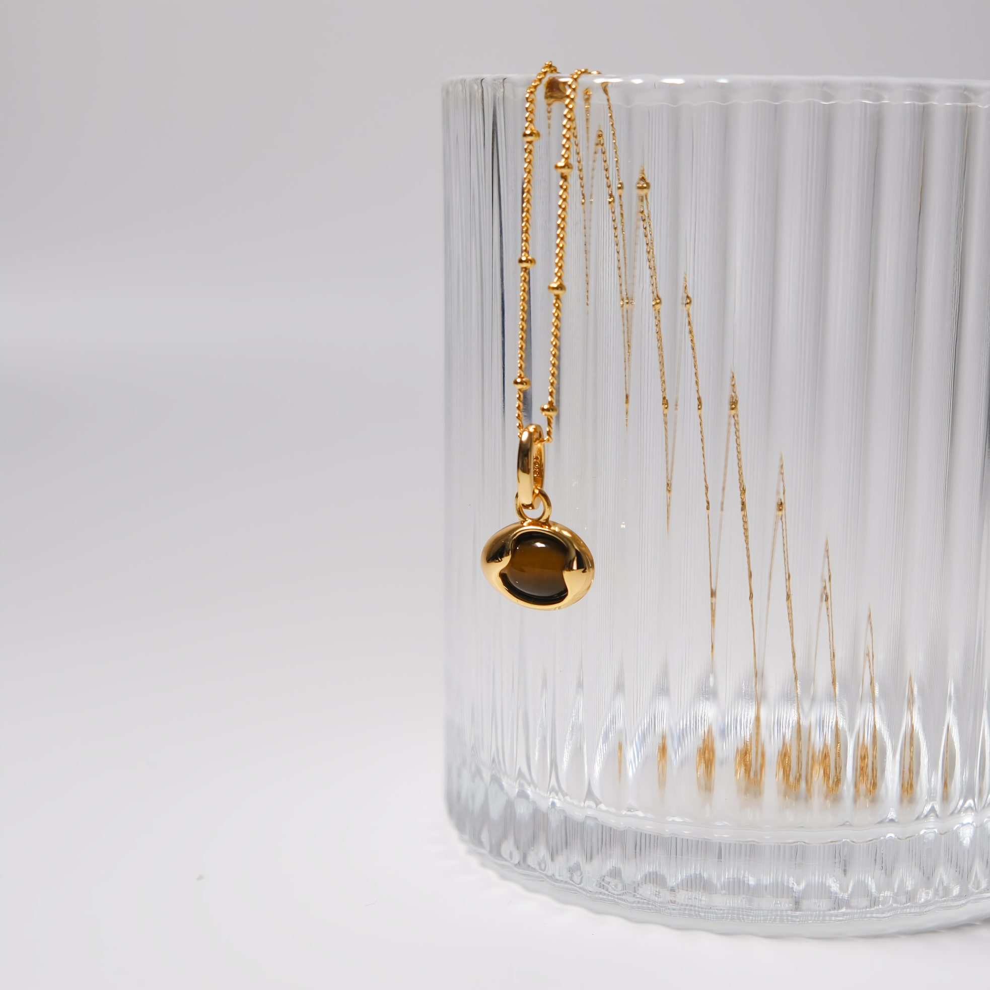 Tiger Eye Pendant Necklace
