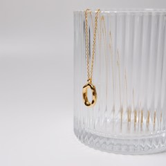 Oval Pendant Necklace