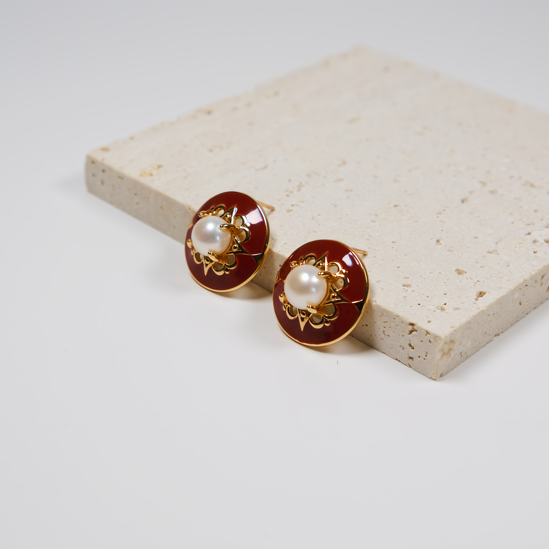 Vintage Pearl Earrings