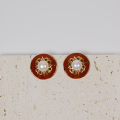 Vintage Pearl Earrings