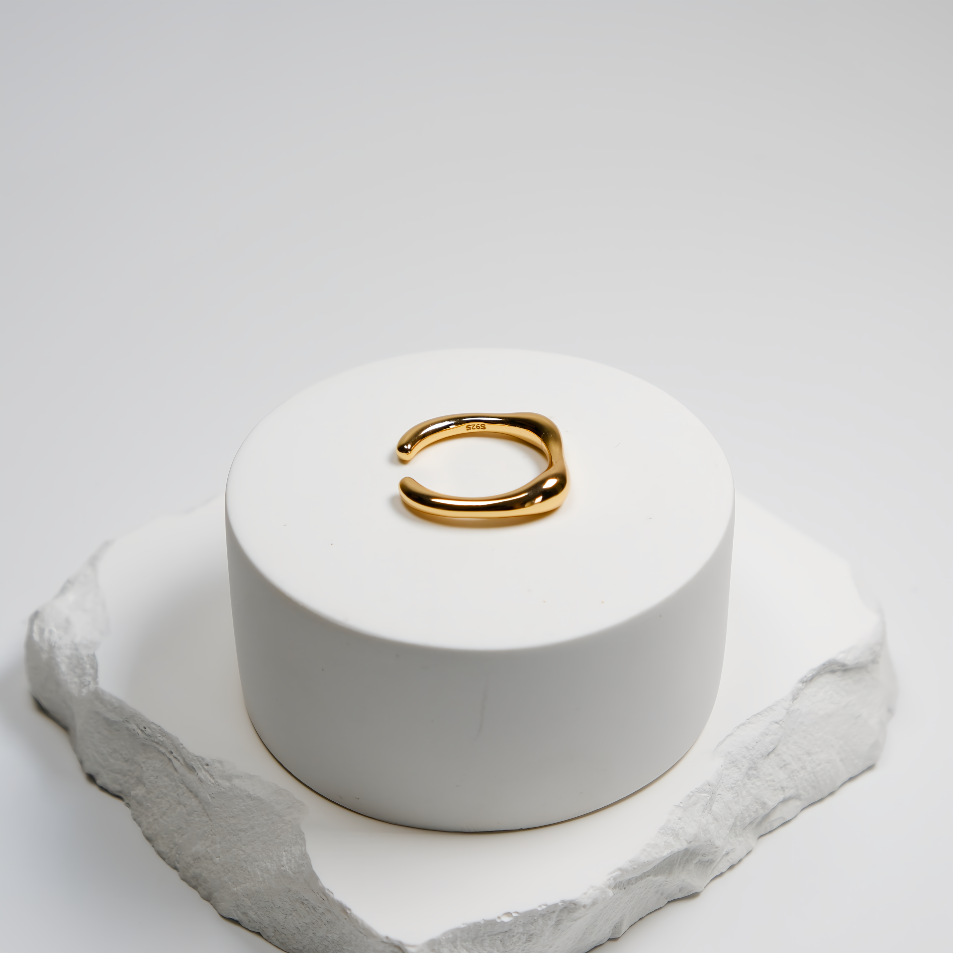 Wave Cuff Ring
