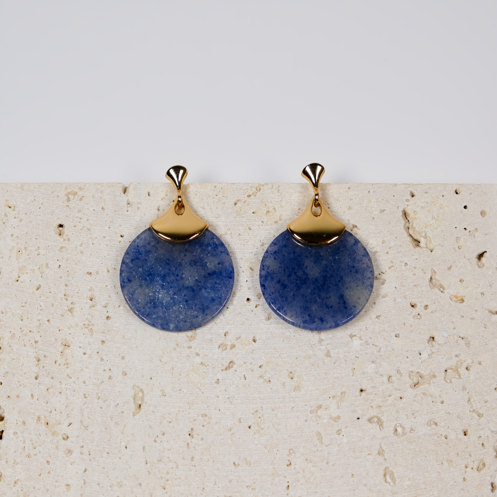 Azure Fan Earrings