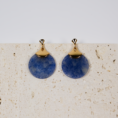 Azure Fan Earrings