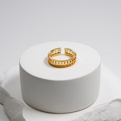 Filigree Patterned Ring