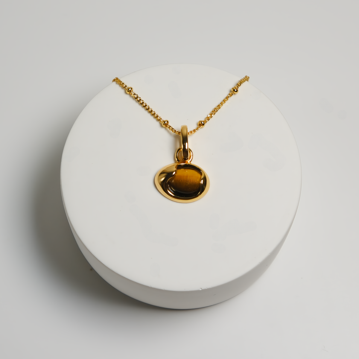 Tiger Eye Pendant Necklace
