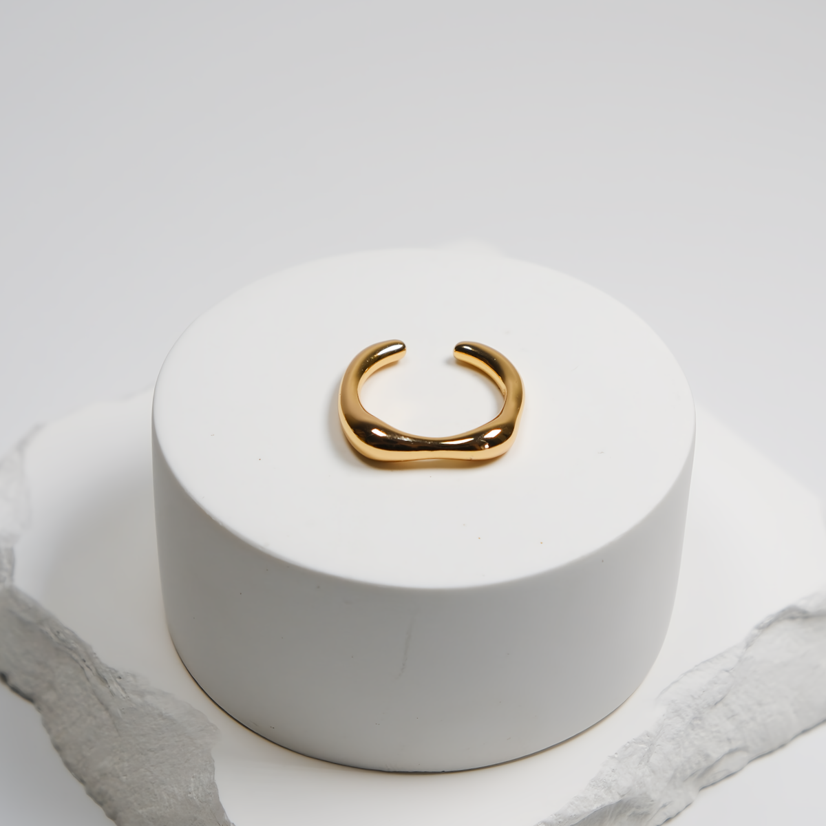 Wave Cuff Ring