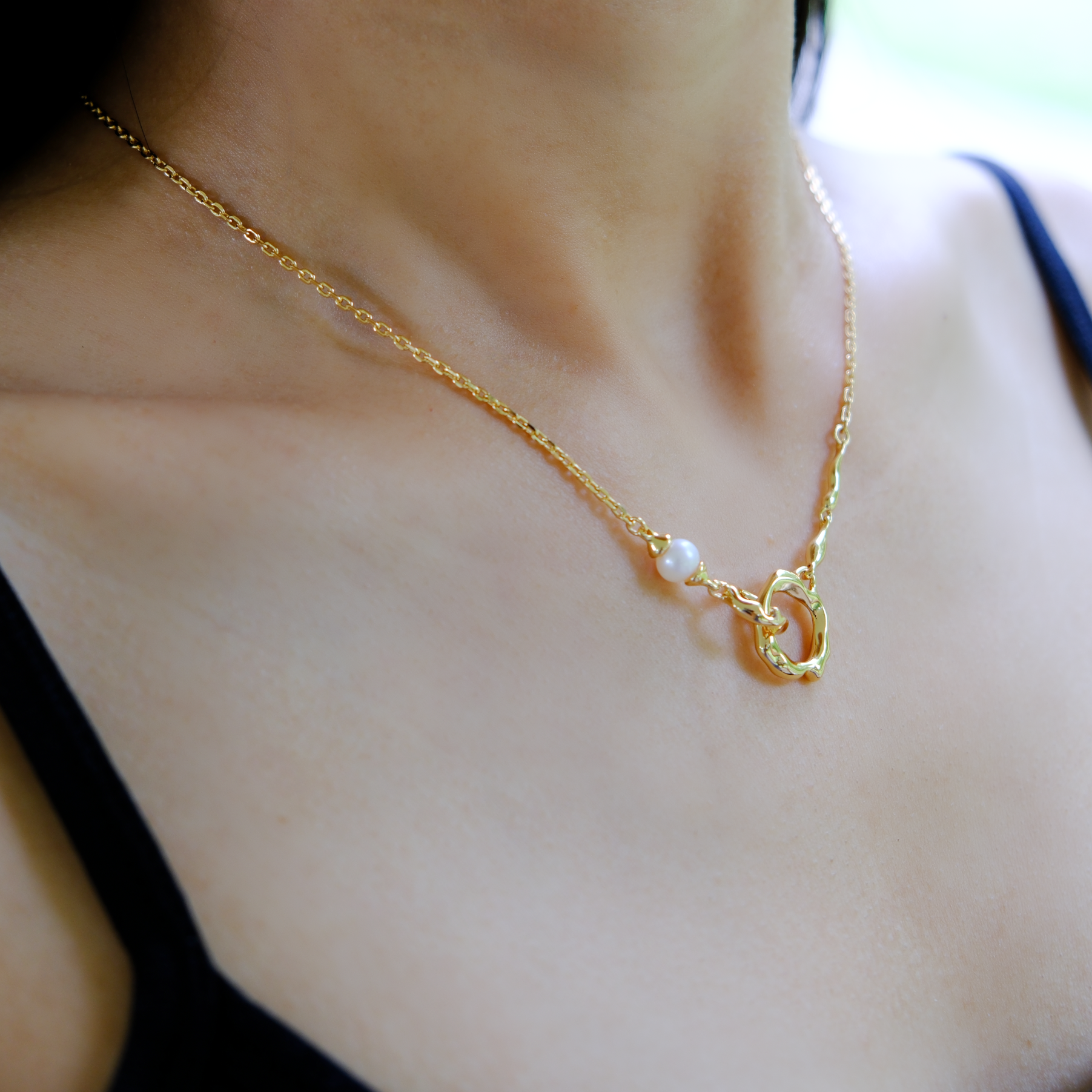Ocean Interlocking Necklace