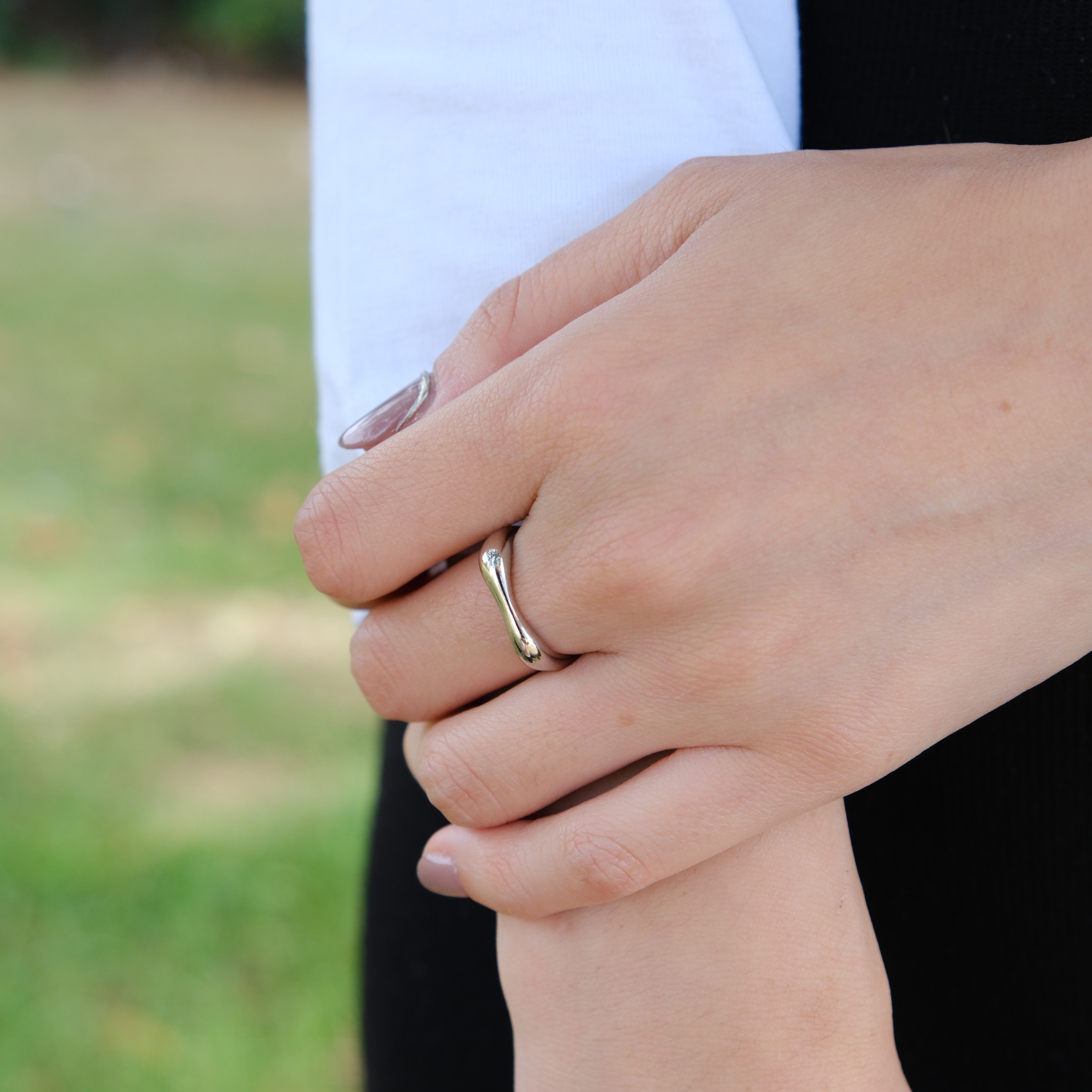 Wave Cuff Ring