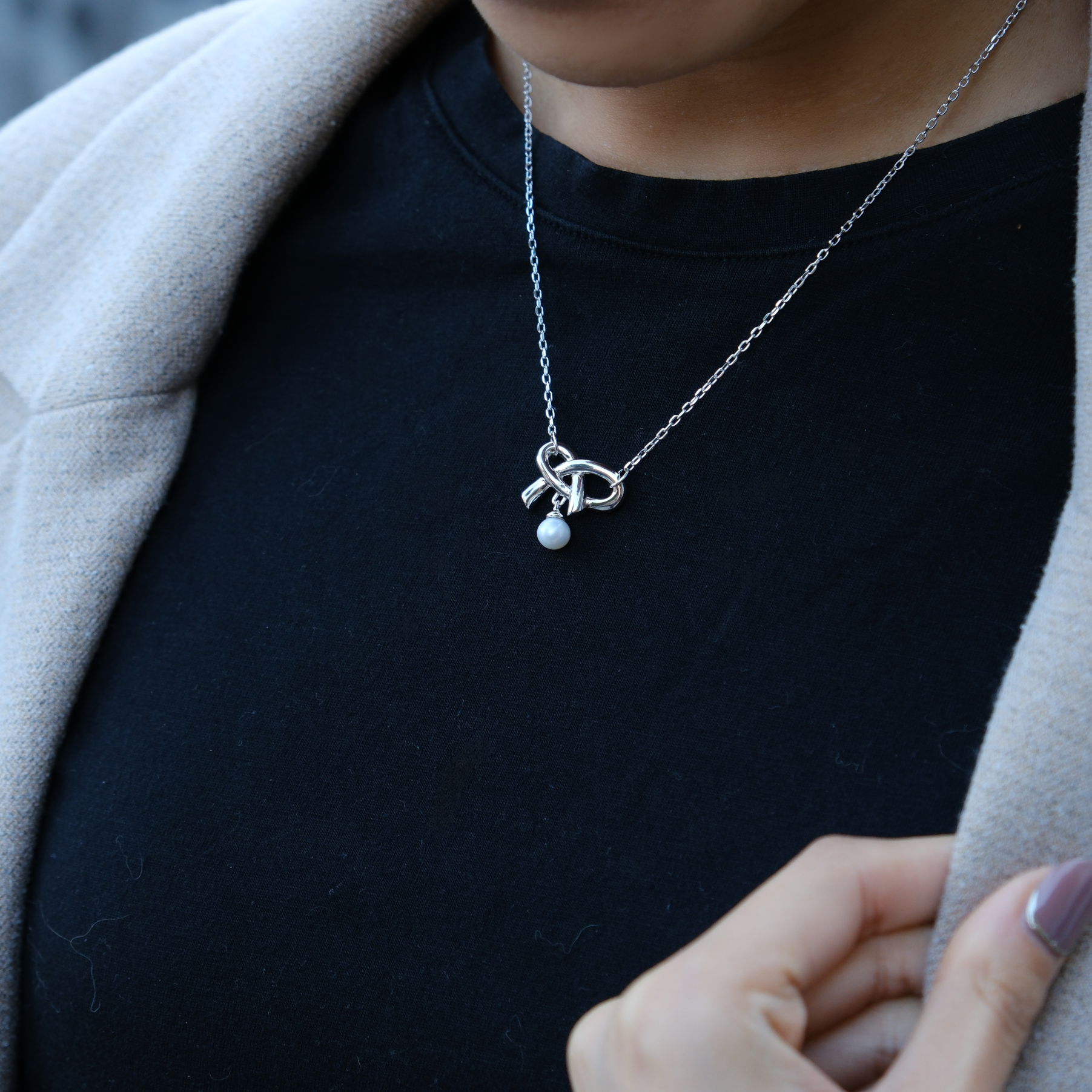 Knot Pendant Necklace