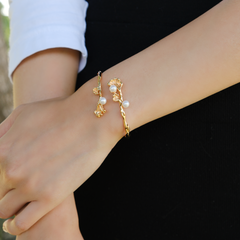 Wave Cuff Bracelet