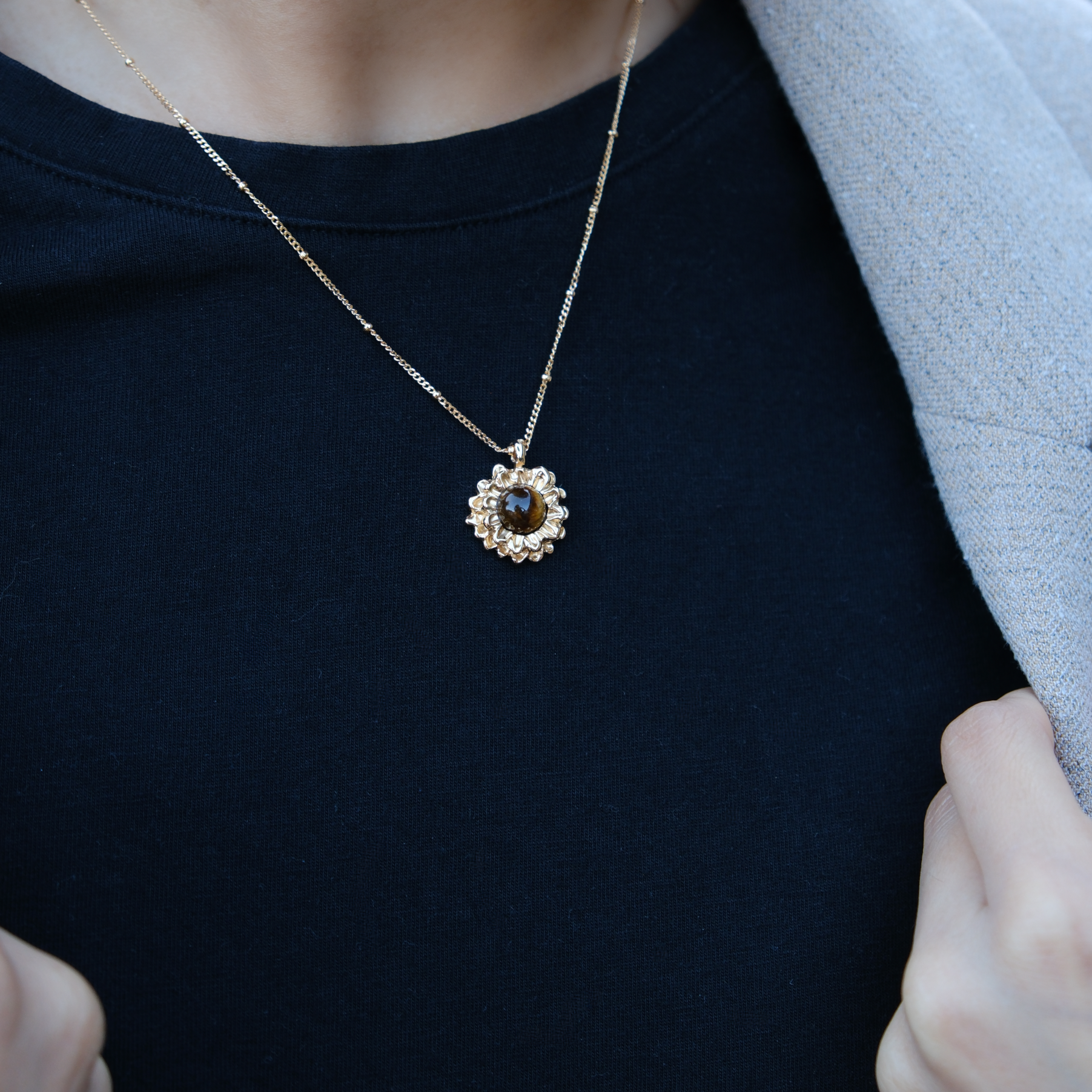 Sunflower Necklace